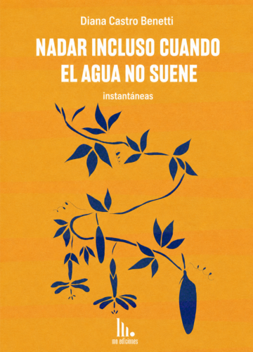Portada de Nadar incluso cuando el agua no suene, de Diana Castro Benetti